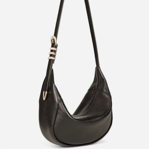 Dylan Kain Nicolette Sling Bag - black leather